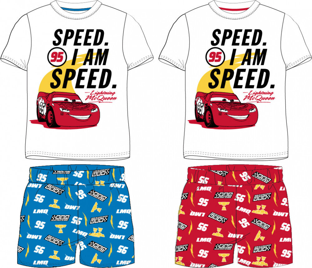 Disney Cars Racing Dreams bērnu īsā pidžama 98-128 cm
