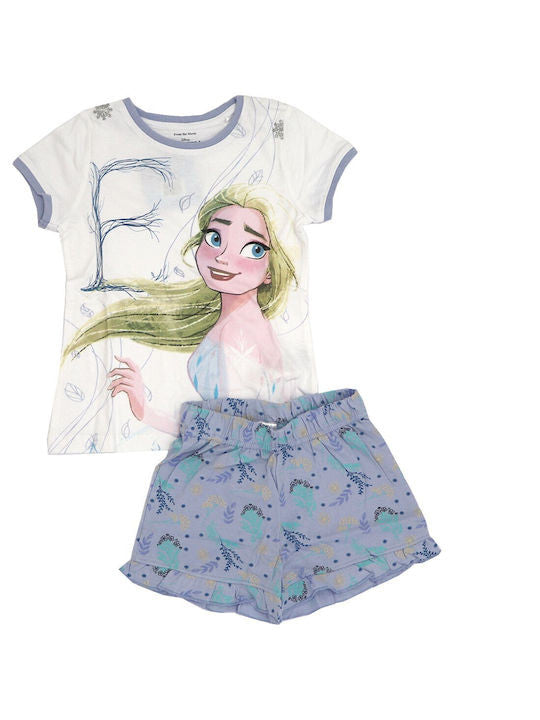 Disney Frozen bērnu īsā pidžama 104-134 cm