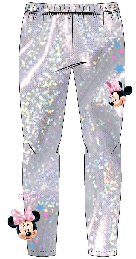 Disney Minnie Starlight hologrāfiskās bērnu legingi 104-134 cm