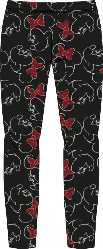 Disney Minnie melnas bērnu legingi 104-134 cm