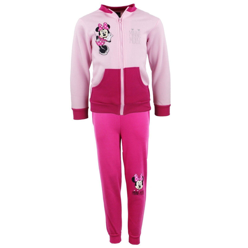 Disney Minnie Pink bērnu treniņtērps, skriešanas komplekts 92-128 cm