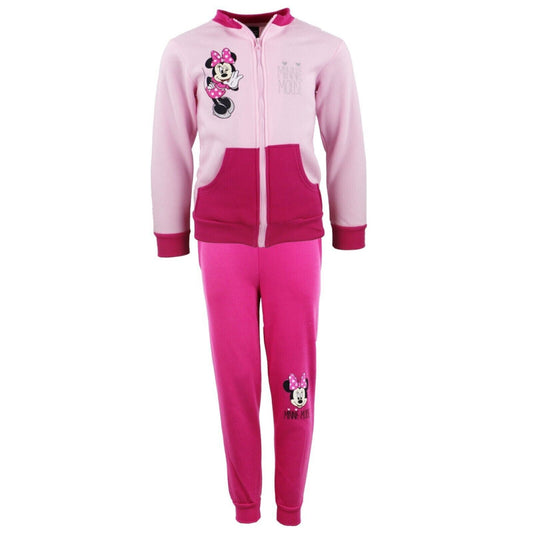 Disney Minnie Pink bērnu treniņtērps, skriešanas komplekts 92-128 cm