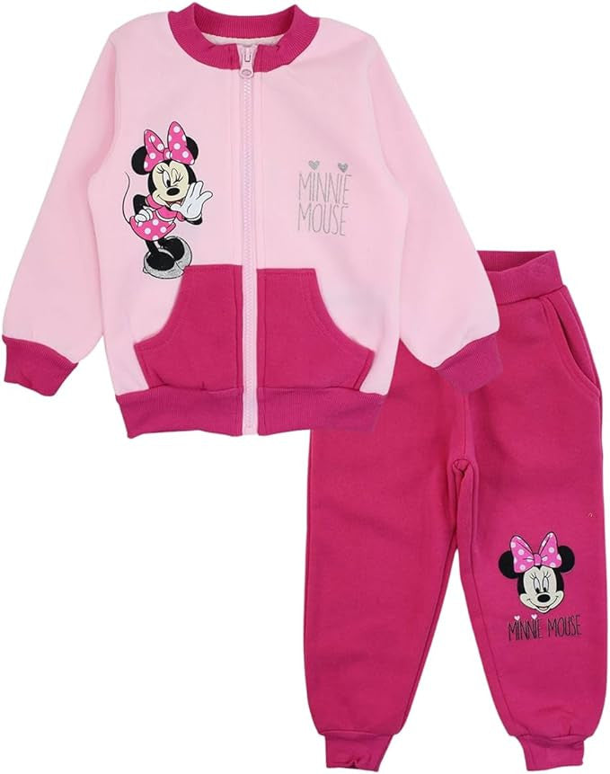 Disney Minnie Pink bērnu treniņtērps, skriešanas komplekts 92-128 cm