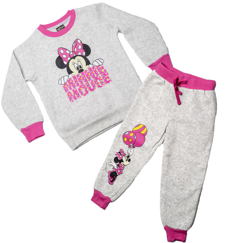 Disney Minnie Balloon bērnu treniņtērps, skriešanas komplekts 92-128 cm