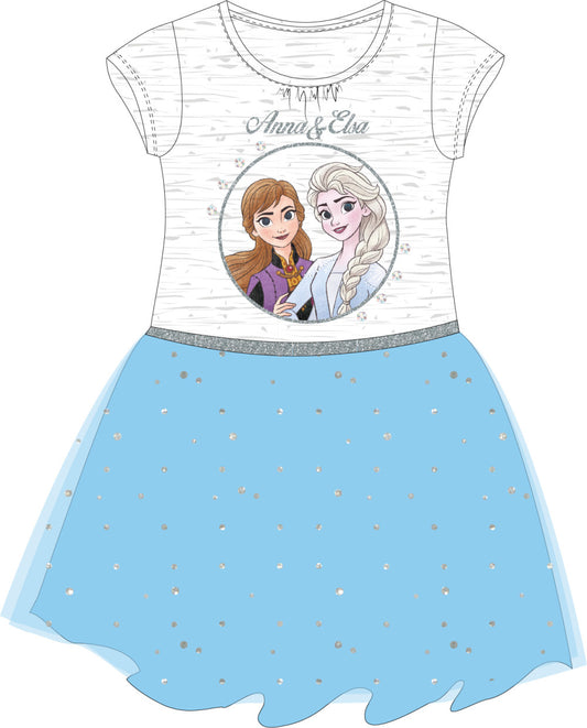 Disney Frozen Annas un Elsas bērnu vasaras kleita 104-134 cm