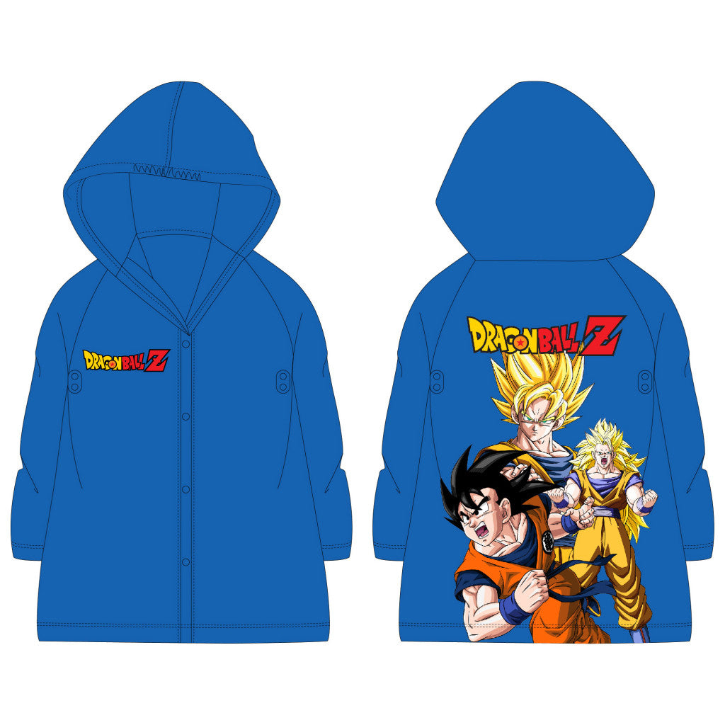 Dragon Ball lietusmētelis 110-140 cm