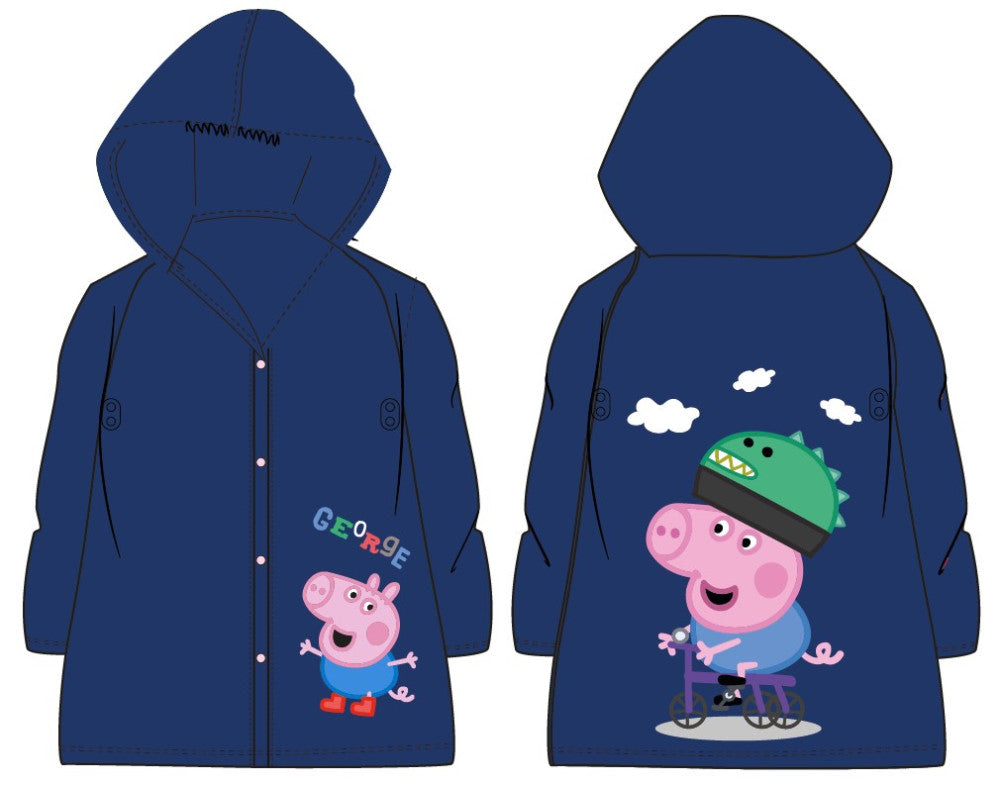 Peppa Pig lietusmētelis 92-128 cm