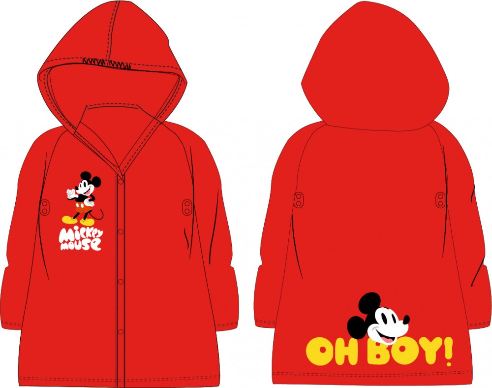 Disney Mikija lietusmētelis 98-128 cm