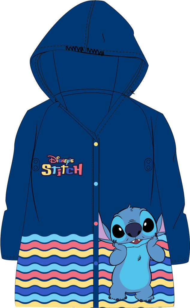 Disney Lilo un Stitch Wave lietusmētelis 98-128 cm