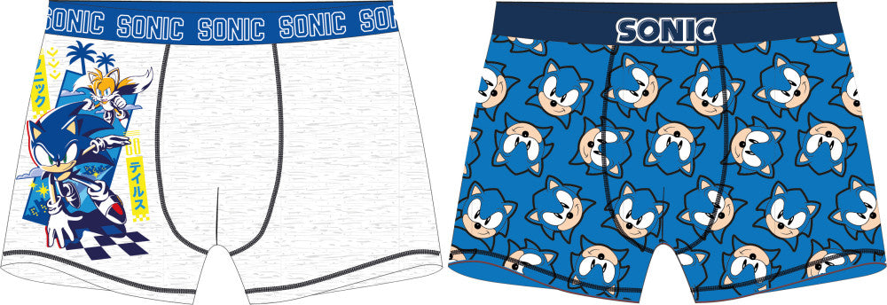 Sonic the Hedgehog Sonic the Hedgehog Race bērnu bokseršorti 92-128 cm