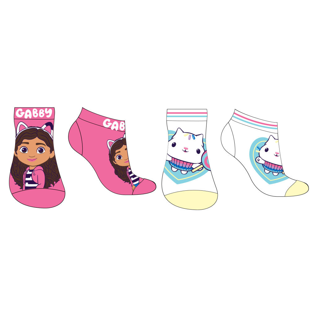 Gabby's Dollhouse bērnu zeķītes līdz potītēm 23-34