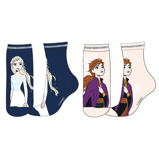 Disney Frozen tumšās bērnu zeķes 23-34