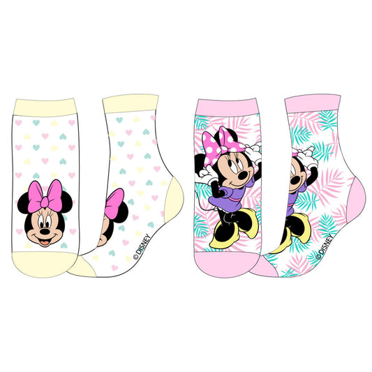 Disney Minnie Heart bērnu zeķes 23-34