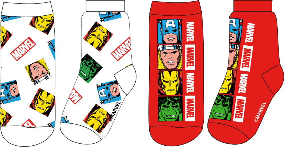 Atriebēji Marvel bērnu zeķes 23-34
