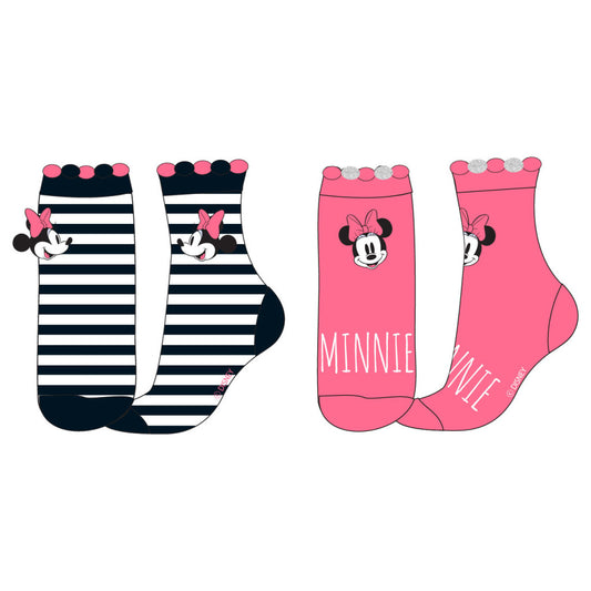 Disney Minnijas galvas bērnu zeķītes 23-34