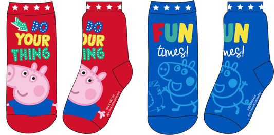 Peppa Pig Fun Times bērnu zeķītes 23-34