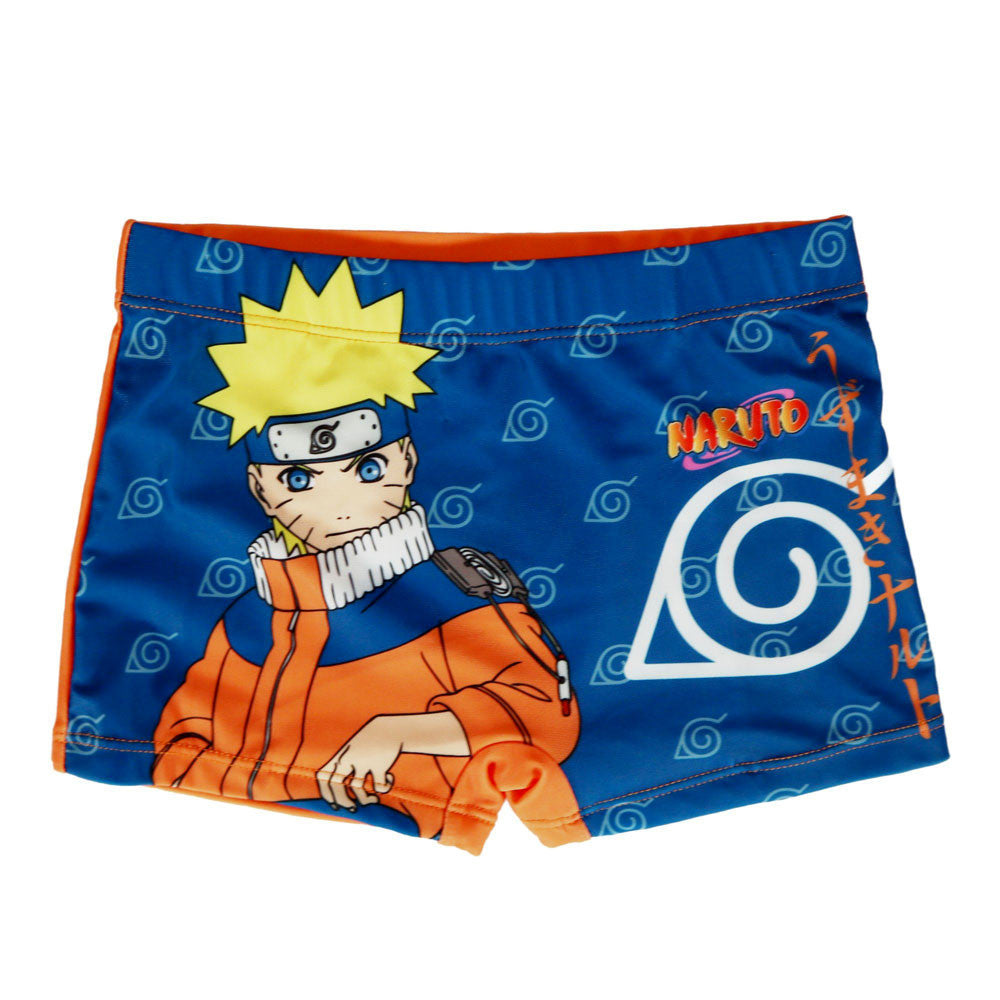 Naruto Hidden Leaf bērnu peldbikses, šorti 104-152 cm