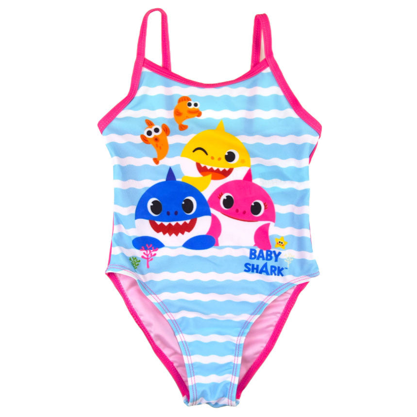 Baby Shark Family bērnu peldkostīms, peldēšanai 92-110 cm