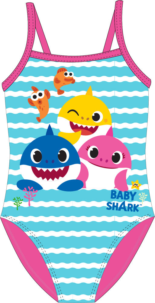 Baby Shark Family bērnu peldkostīms, peldēšanai 92-110 cm