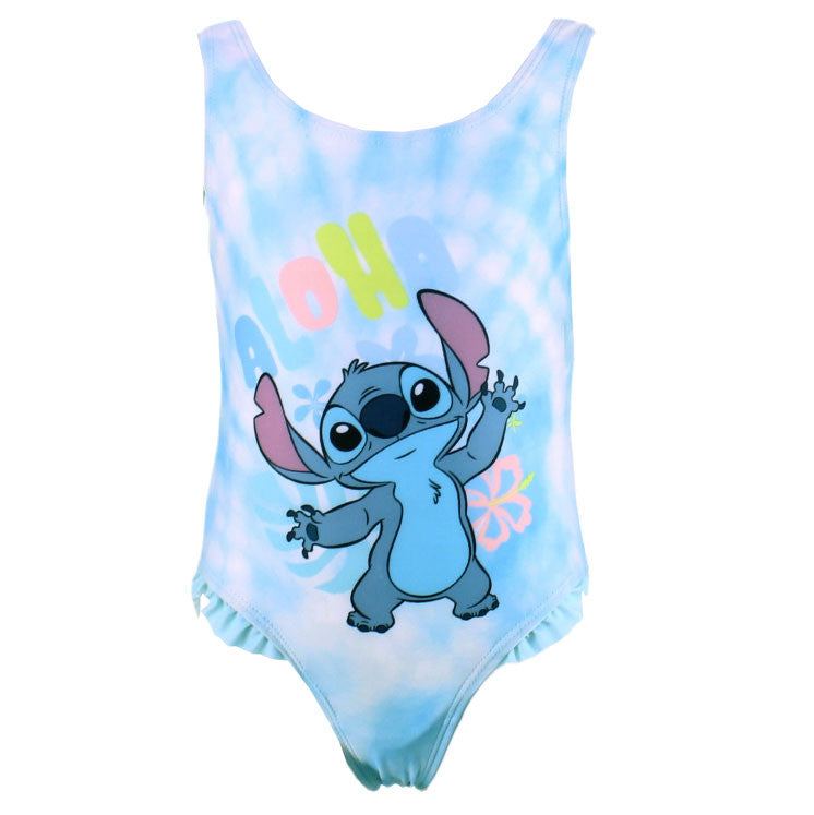 Disney Lilo un Stitch Aloha bērnu peldkostīms, peldkostīms 104-140 cm