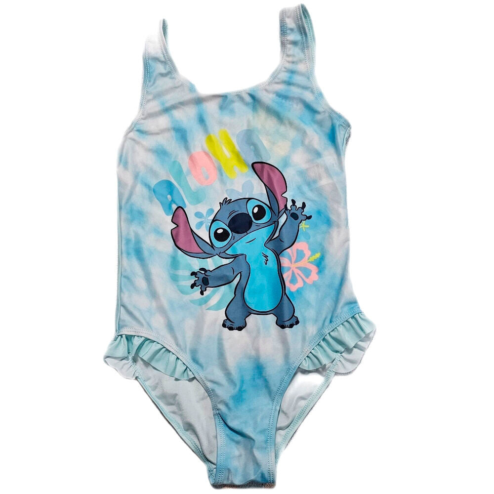 Disney Lilo un Stitch Aloha bērnu peldkostīms, peldkostīms 104-140 cm