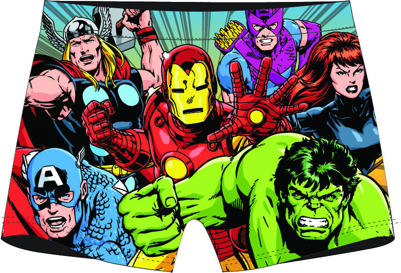 Avengers Classic Comic bērnu peldbikses, īsās, 104-134 cm