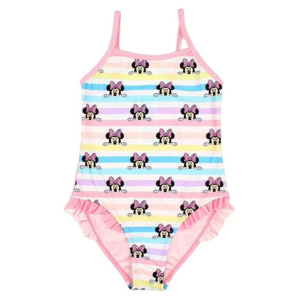 Disney Minnie Rainbow bērnu peldkostīms, 104-134 cm
