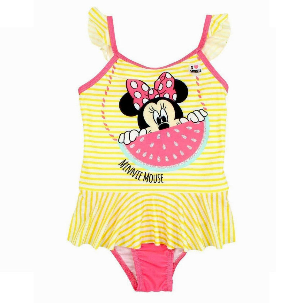 Disney Minnie Watermelon bērnu peldkostīms, peldkostīmam, 104-134 cm
