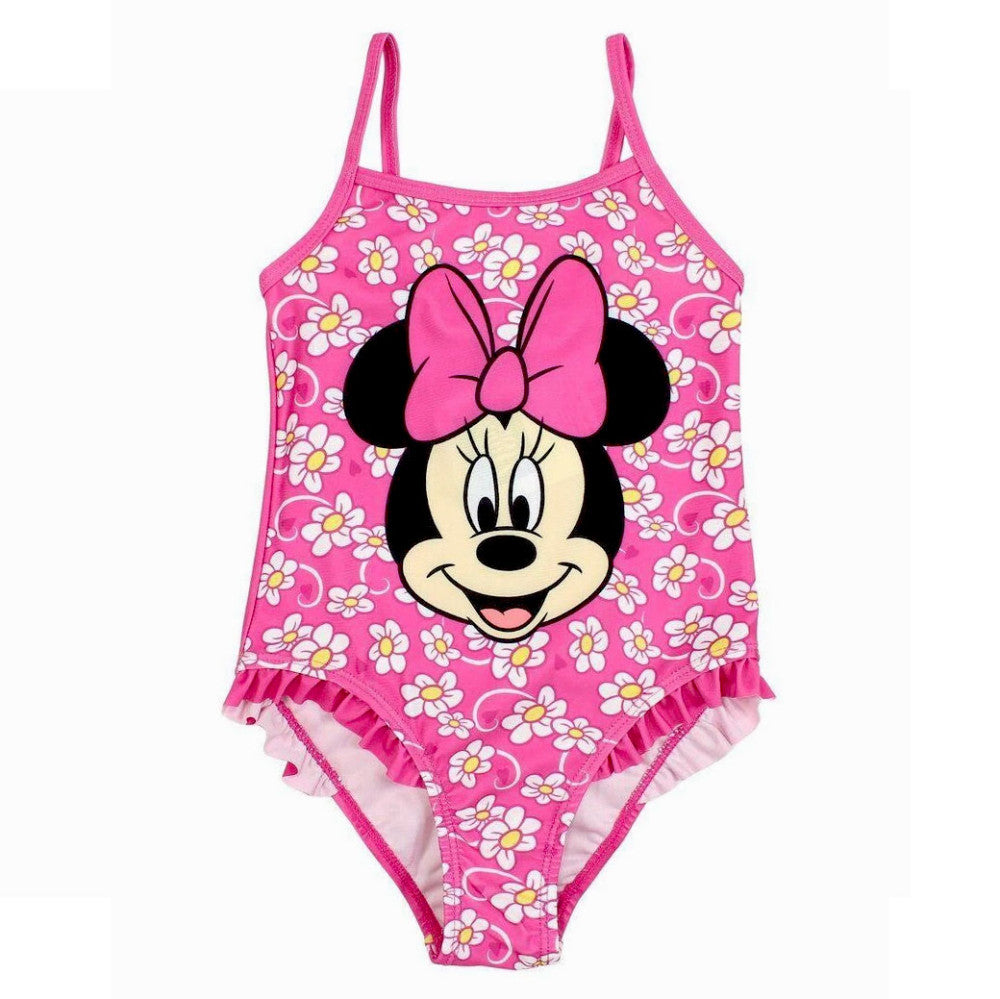 Disney Minnie Flower bērnu peldkostīms, peldēšanai 104-134 cm