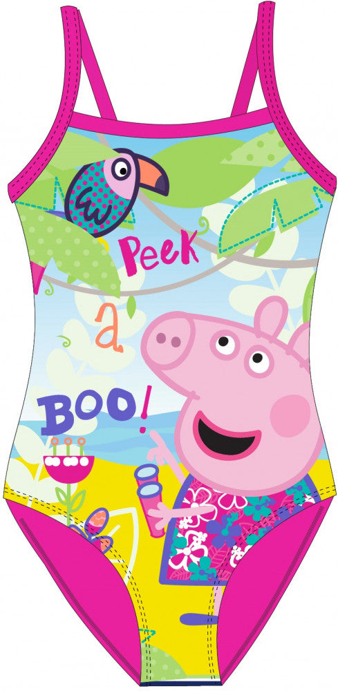 Peppa Pig bērnu peldkostīms, peldēšanai 92-122 cm