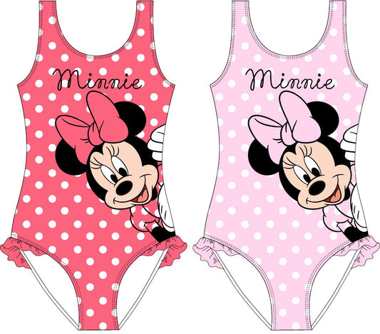 Disney Minnie Dots bērnu peldkostīms, 98-128 cm
