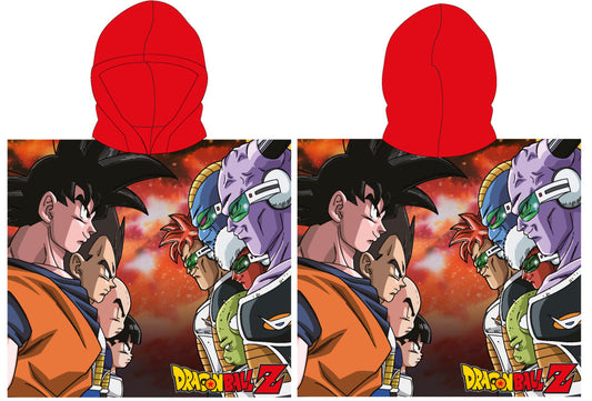 Dragon Ball Combat pludmales dvielis pončo 55x110cm (ātri žūstošs)