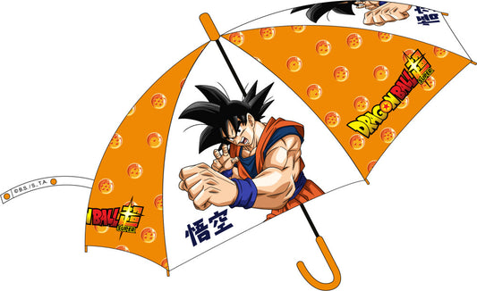 Dragon Ball pusautomātiskais caurspīdīgais bērnu lietussargs √ò83 cm