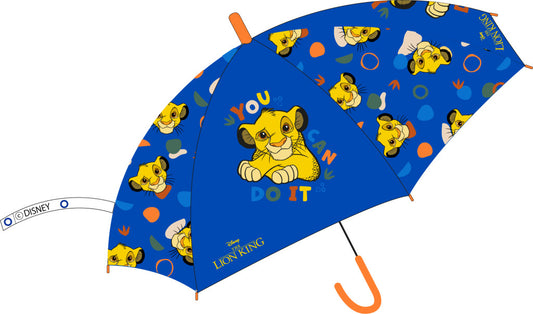 Disney Lauvu karalis Do It bērnu pusautomātiskais lietussargs √ò68 cm