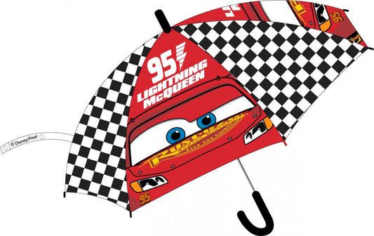 Disney Cars bērnu pusautomātiskais lietussargs √ò74 cm