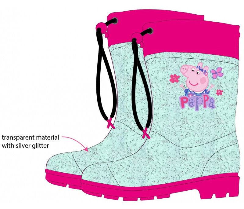 Peppa Pig bērnu gumijas zābaki 23-32