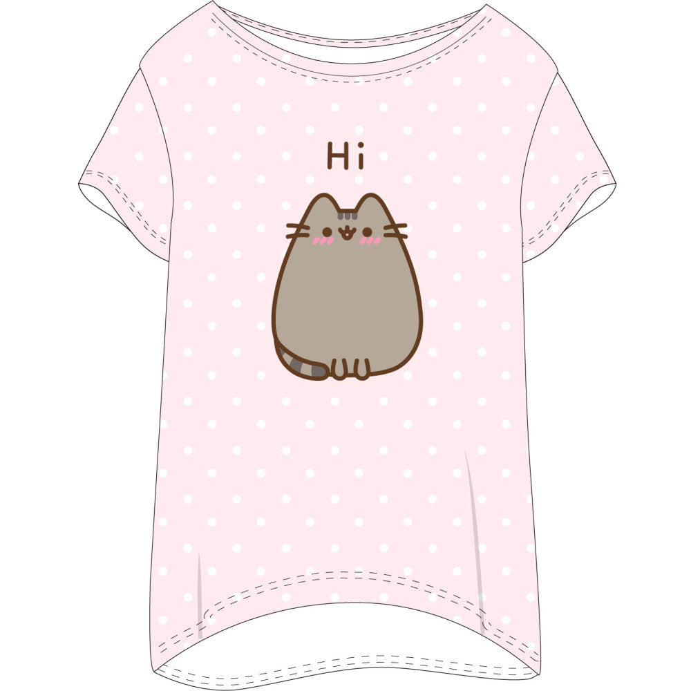 Pusheen Dots sieviešu īsais naktskrekls M