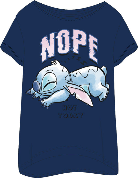 Disney Lilo un Stitch sieviešu īsais naktskrekls XS-XL