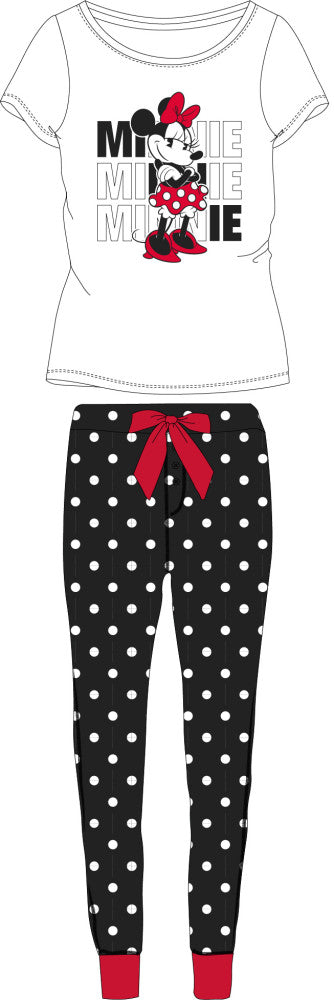 Disney Minnie sieviešu pidžama S-XL