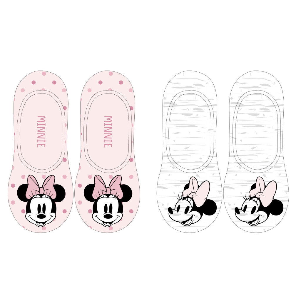Disney Minnie Dots sieviešu neredzamās zeķes 35-42