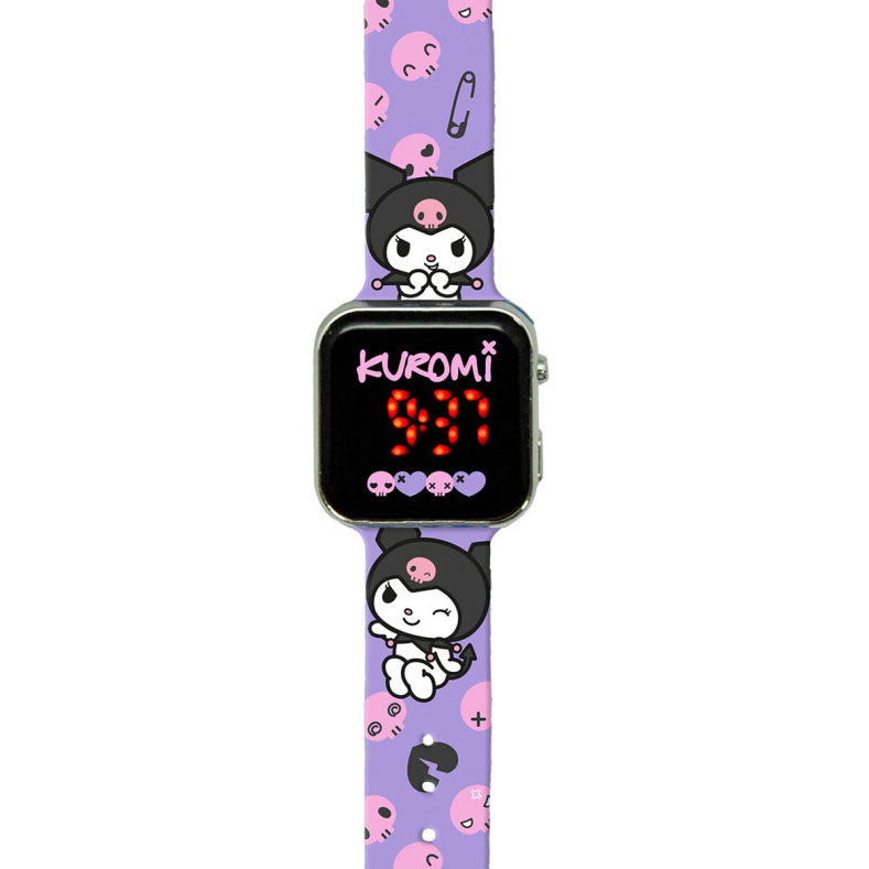 Hello Kitty Kuromi digitālais LED pulkstenis