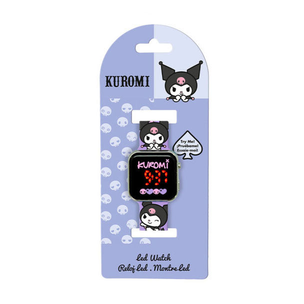Hello Kitty Kuromi digitālais LED pulkstenis