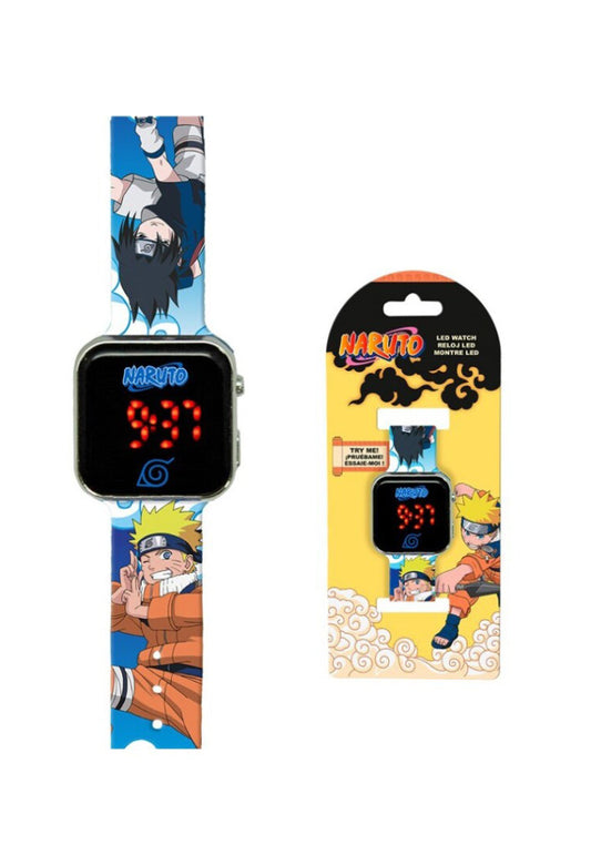 Naruto digitālais LED pulkstenis