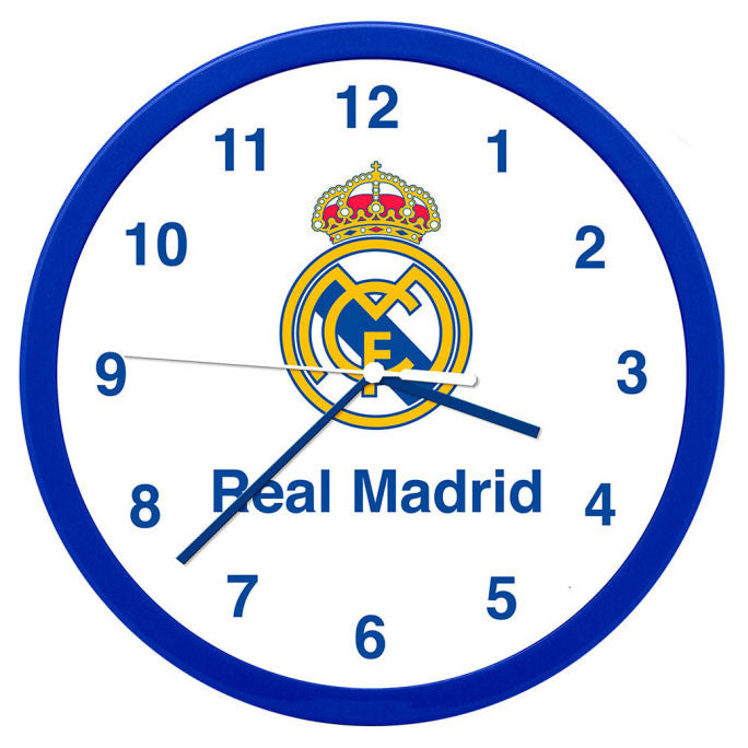 Sienas pulkstenis ar Real Madrid emblēmu, 25 cm