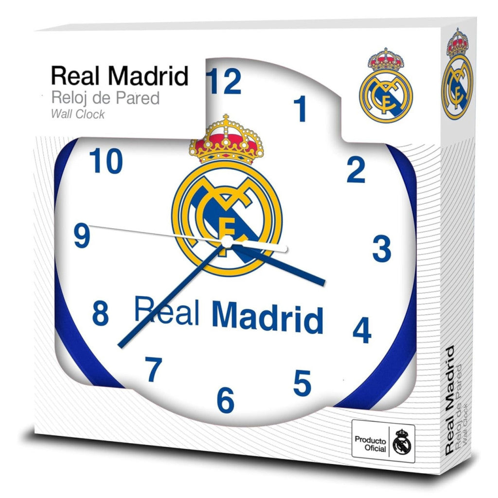Sienas pulkstenis ar Real Madrid emblēmu, 25 cm