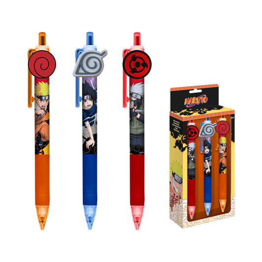 Naruto pildspalvu komplekts, 3 gab.