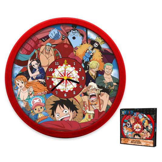 Sienas pulkstenis One Piece Crowd 25 cm
