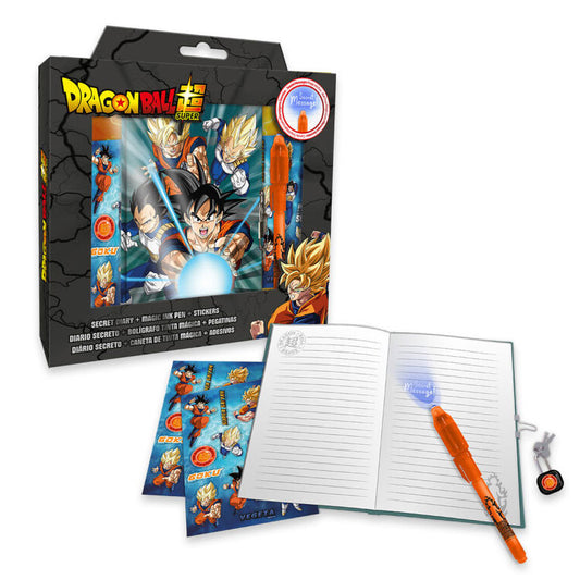Dragon Ball žurnāls + burvju pildspalvu komplekts