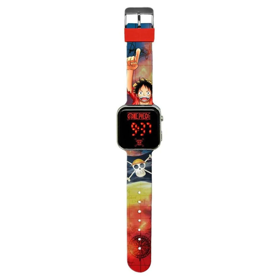 One Piece digitālais LED pulkstenis