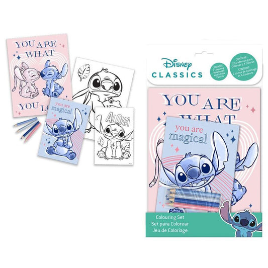 Disney Lilo un Stitch burvju krāsojamo komplektu